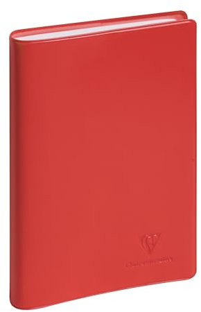 Exacompta - Ref. 154215E – 1 Terminkalender Forum Work & After Verona, 10 x 15 cm, August 2025 bis Juli 2026, Rot