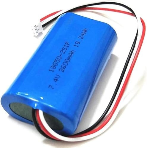 Batterie Lithium-ION 7.4v 2600mah 2s1p 18650 Batterie De Remplacement Rechargeable avec Prise Xh-3p