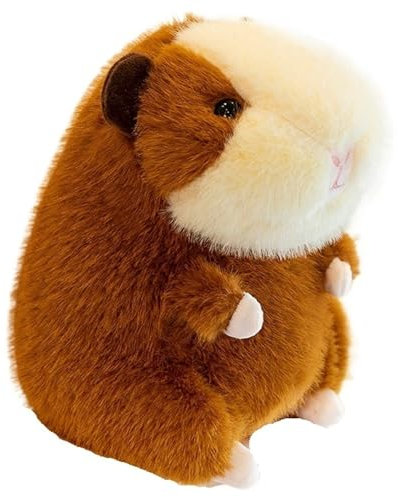 KUKUShining Meerschweinchen Plüschtier, Weiches Kuscheliges Capybara Stofftier Lebensechtes Plüsch Spielzeug Für Kinder Mädchen Jungen(Brown,25cm/9.8in)