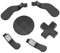 NUOBESTY 1 Satz Stylische Ersatzpaddles für Elite Controller Teiliges aus Langlebigem Kompatibel mit Gamepad Controllern für Gaming Enthusiasten