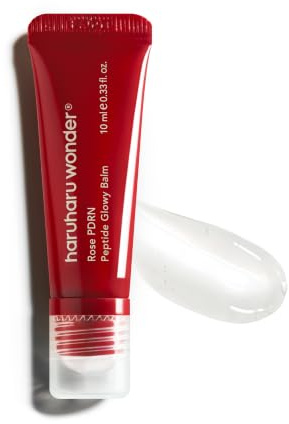 wonder Rose PDRN Peptide Glowy Balm, 10 ml, Ohne Tinte, Vegan | Langanhaltende Lippenpflege, Trockene Lippen, Dewy Lips, Kein Wachsfilm, Silikonfrei, Mikroplastikfrei, K-Beauty