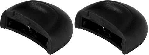 Sitram 710072 Poignée thermorésistante en Bakelite Noire pour cuve d'autocuiseur de la Gamme SITRAFORZA, Gris (Lot de 2)