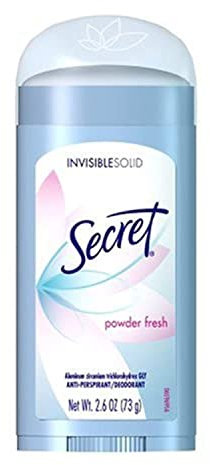 Secret pH Balanced INVISIBLE Solid powder fresh