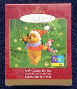 Pooh ernennt der Baum Winnie Pooh Collection 2000 Hallmark Ornament