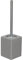 Kleine Wolke 5045901856 Flash WC-Bürstenhalter, anthrazit