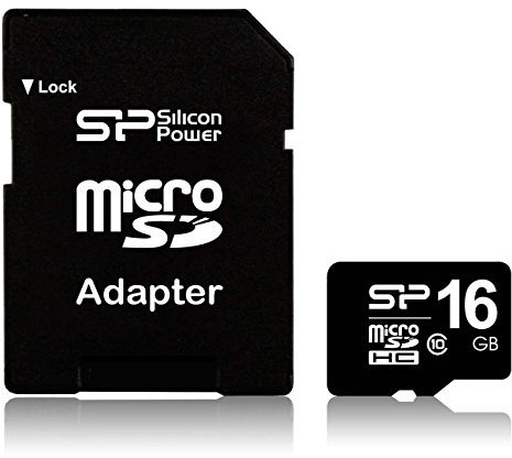 Silicon Power Micro-Speicherkarte 16 GB SDHC Class 1 0 W/Adaptor RET, sp016gbsth010 V10sp (0 W/Adaptor RET)