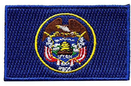 Utah Salt Lake City Amerika USA US Bundesstaaten Patch Aufnäher Aufbügler 0046