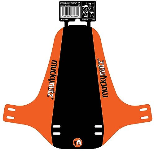 Mucky Nutz Unisex-Adult Classic Face Fender, Orange, Standard