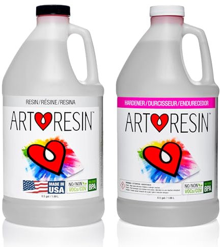 ArtResin - Epoxidharz - Klar - Ungiftig - 3,78 L