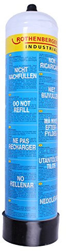 Einweg - Sauerstoffflasche 110bar von Rothenberger