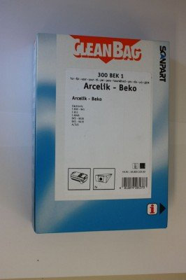 CleanBag Staubsaugerbeutel 300BEK1 für Arcelik - Beko