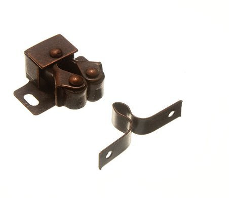 Doppelrolle Fang Twin Schrank Riegel fb antiken (Packung mit 12)