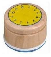Coppenrath 11554 - Stempel Lern die Uhr Bunte Geschenke