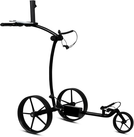tour made RT-670 / 670S Golftrolley elektrisch I nur 5,5 kg I Dank Parkbremse, Bergabfahrbremse & Hangausgleich pefekt für bergige Plätze I neues Modell I Deutsche Markenqualität