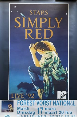 Simply Red – 65 x 100 cm zeigt/Poster