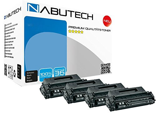 Nabutech 4 Toner | Geprüft nach ISO-Norm 19752 | kompatible, als Ersatz für CE505a für HP Laserjet P2035 HP Laserjet P2055
