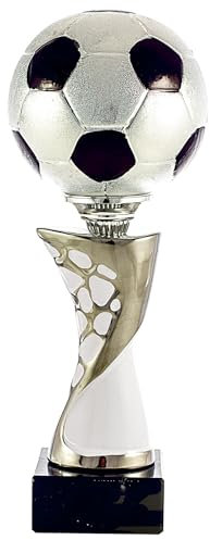 Art-Trophies TP393 Sport-Trophäe, Fußball, Silber, 31 cm