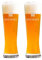 AMAVEL 2er Set Weizenbierglas, Gravur Krone, Personalisiert mit Namen, 0,5l Bierglas, Individuelle Weizengläser, Weißbierglas Gläserset, Geburtstagsgeschenk für Männer
