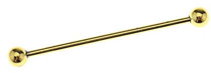 Kragenstange Stilvolle Männer Krawatte Hemd Pin Krawatte 5,5 cm Kragen Bar Clip Verschluss Gold Style I