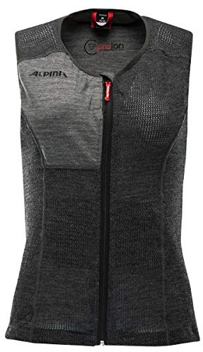 ALPINA Femmes, PROLAN WOMEN VEST Protecteur, dark grey, M