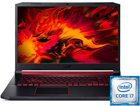 Acer Nitro 5 AN517-51-748R Nero, Rosso Computer Portatile 43,9 cm (17.3) 1920 x 1080 Pixel Intel® Core i7 di Nona Generazione 16 GB DDR4-SDRAM 3000 GB HDD+SSD NVIDIA® GeForce® GTX 1660 Ti Wi-