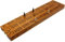 Durchgängiges 3-läufiges Hartholz, britisches Cribbage-Brett, 30 cm