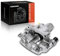 A-Premium Disc Brake Caliper Assembly with Bracket Compatible with Select Mazda and Volvo Models - 3 2004-2008, C30 2008-2013, C70 2006-2013, S40 2004-2011, V50 2005-2011 - Rear Right Passenger Side