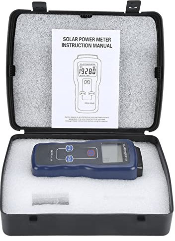 Compteur D'énergie Solaire de SM206 Digital, Instrument de Mesure de Rayonnement Solaire D'appareil de Contrôle D'énergie Solaire