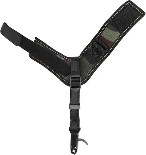 Compound Bogen Erwachsene Bogen Trigger Heavy Duty Archery Bow Release Aids Compound Caliper Einstellbare Schwarze Handschlaufe Trigger Trigger Arrows Force | Hochfeste Aluminiumlegierung,Rostfreier Schnallenverschluss,Verstellbarer Klettriemen,Für Links- und Rechtshänder