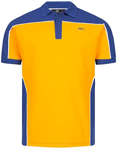 Rock Creek Herren Polo T-Shirts Basic Shirt Kurzarm Poloshirt Polohemd Slim Fit Sommer Shirts Männer T Shirt Top Polokragen H-305 Blau 2XL
