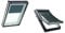 Original Roto Vorteils-Set Verdunkelungsrollo in Dunkelgrau und Außenrollo Screen Für Designo R4/R7 Führungsschiene Silber Größe ZRV 065/118 | 06/11 Größe ZAR 065/xxx Breite 065 cm
