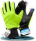 MIVELO Fahrradhandschuhe Herren Damen warm Winddicht wasserabweisend (L, gelb)