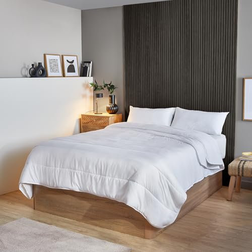 Pikolin Home - Edredón de Microfibra Doble - 4 Estaciones 150gr + 300gr | 260x240cm | Antialérgico | Relleno Nórdico | Uso Todo El Año