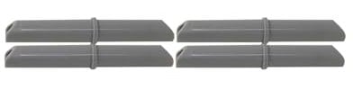 Bestway® Ersatzteil-Set Schienenverbinder (grau / 4 STK.) für Hydrium Stahlwandpools (ab 2022)