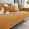 Sofabezug Ecksofa L-Form 1/2/3/4sitzer, Sofaschutz Sofaschoner, Sofaschutzdecken rutschfest, Pets Dog Couch Überzug Sofa Überwurf(Orange,90x70cm)
