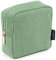 MAGEFY Mini Makeup Tasche Cute Makeup Pouch Kleine Kosmetiktasche für Frauen Mädchen Reise Make up Tasche mit Fächern(Grün)