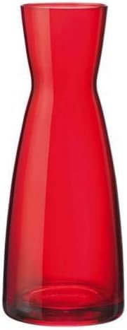 Carafe Ypsilon 1 l rouge (lot de 2 pièces)