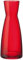 Carafe Ypsilon 1 l rouge (lot de 2 pièces)