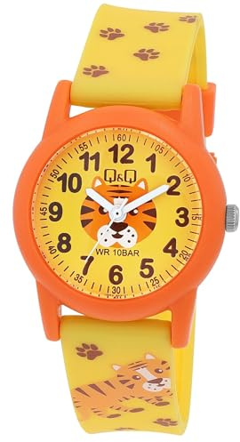 Excellanc Kinderuhr Junge & Mädchen Armbanduhr Kinder Analog Wasserdicht – Kinder Uhr Kinderarmbanduhr ab 3 Jahre Kids Watch (Traktor,Dino,etc) (Rot/Rennauto)