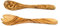 D.O.M.® Couverts à salade en bois d'olivier 21 cm