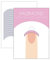 French Maniküre Schablone Halbmond - French Nail Smile Line - 28er Pack