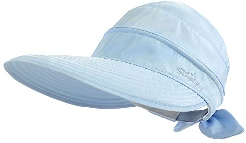 Simplicity Women's UPF 50+ UV Sun Protective Convertible Beach Hat Visor