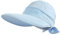 Simplicity Women's UPF 50+ UV Sun Protective Convertible Beach Hat Visor
