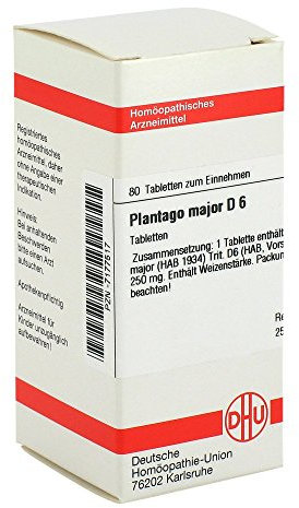 Plantago Major D 6 Tabletten