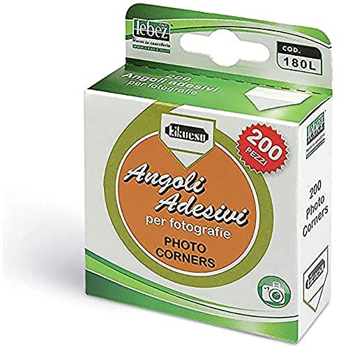 Angolini per album foto Lebez 1,8x2 cm 180 (conf.200)
