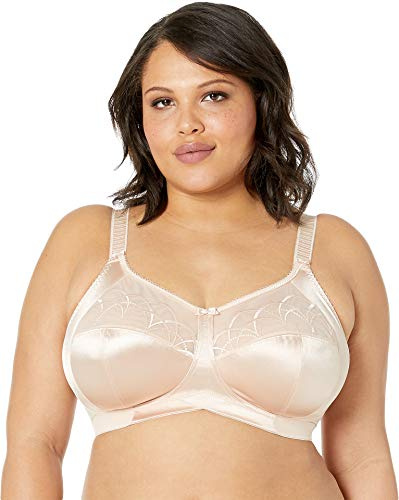 Elomi Women's Cate Soft Cup Bra, brown, 36G