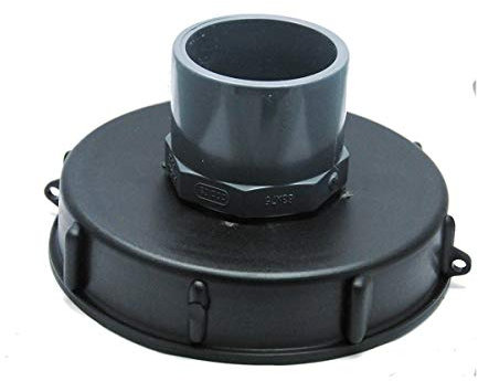 Couvercle 15cm pour cuve 1000L avec entrée PVC 63/75