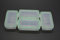 Boîtier de Batterie, Wommty 4 Pièces en Plastique Transparent étanche de la Batterie étui de Rangement Support Organiseur pour Batteries Piles 18650/16340/CR123 A Batteries