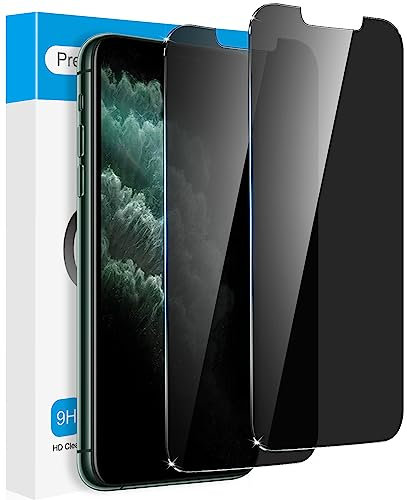 MICHETT CTREEY iPhone XS Screen Protector, Anti-Scratch Tempered Glass Screen Protector for Apple iPhone Xs Max 16.5 inch 2018 Release (Black)