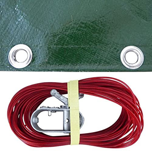 Winterabdeckplane 180 Gr./m² rund Ø 6,00m Abdeckplane aus PEB